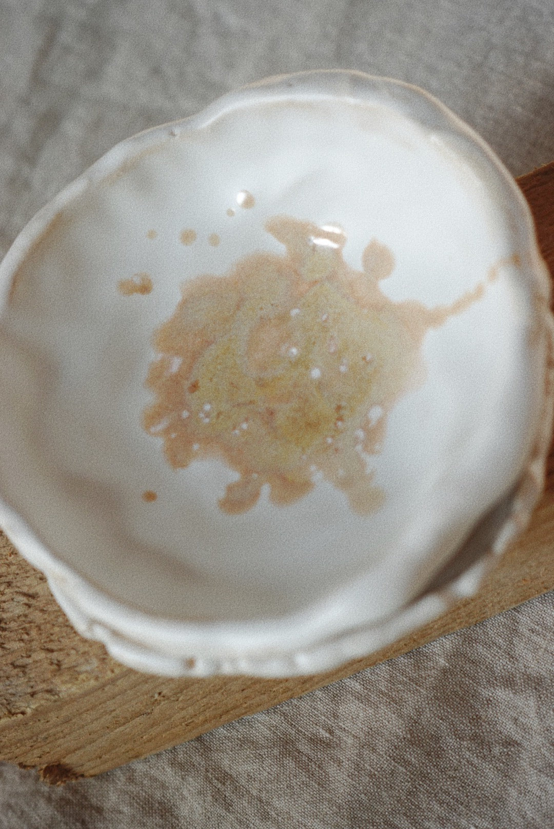 Set of two mineral little bowl