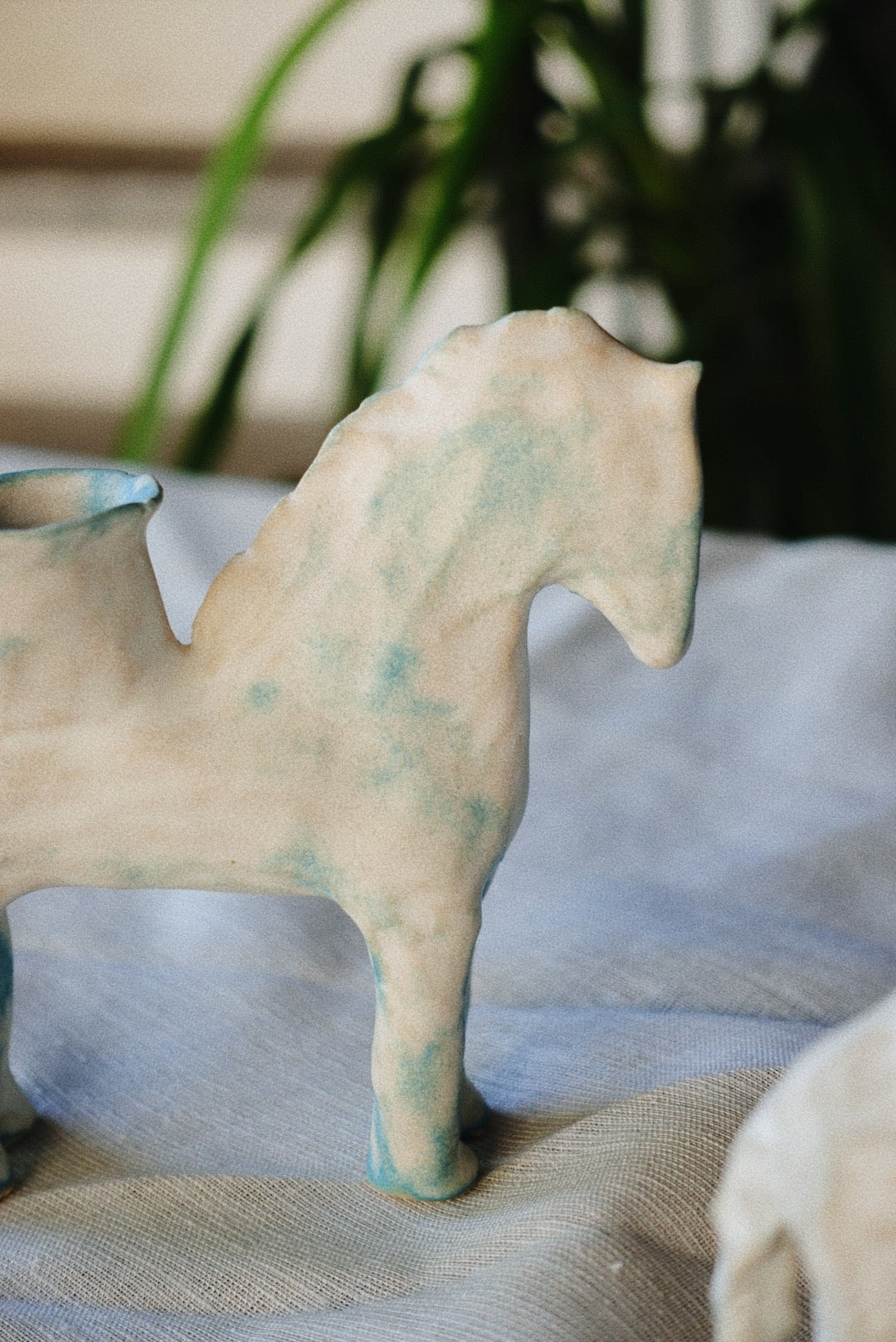 Little Horse Candle Holder — Turquoise