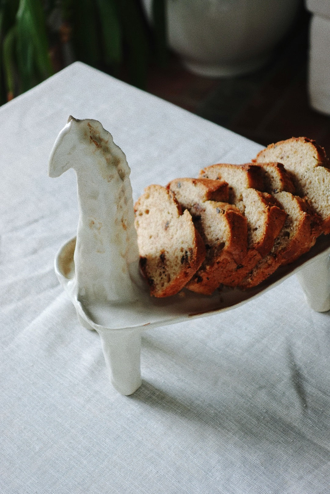 The Bread Bearer — Sculptural Tray