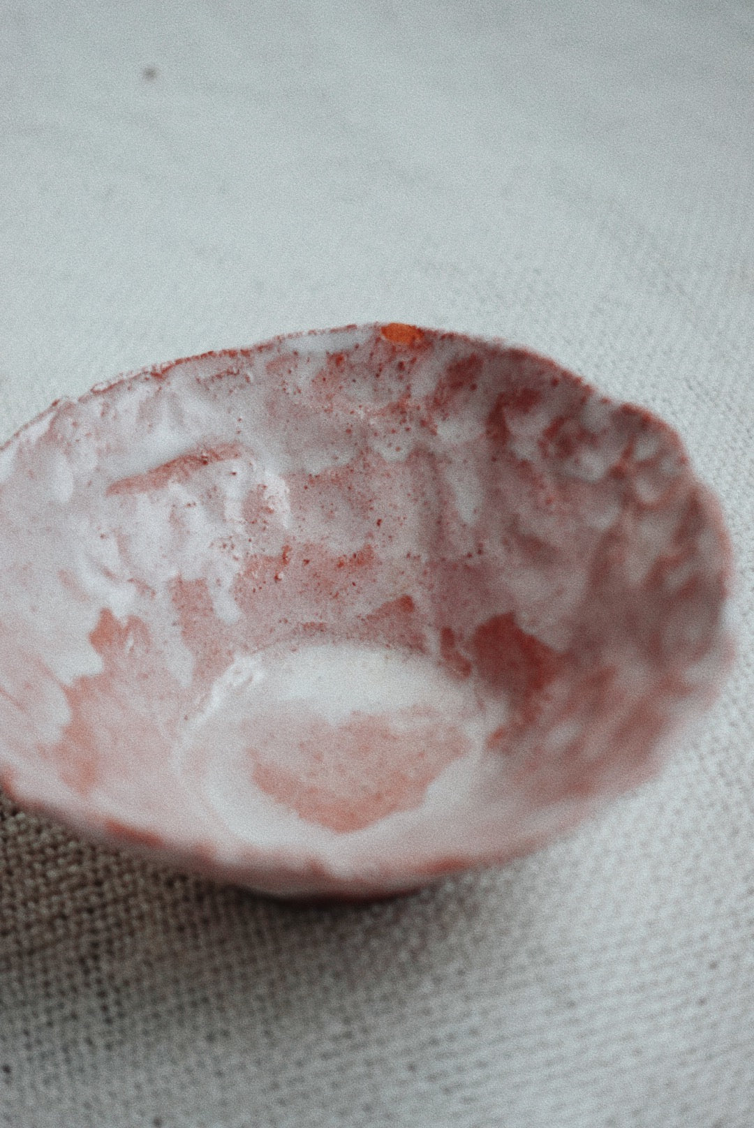 Small terracotta bowl