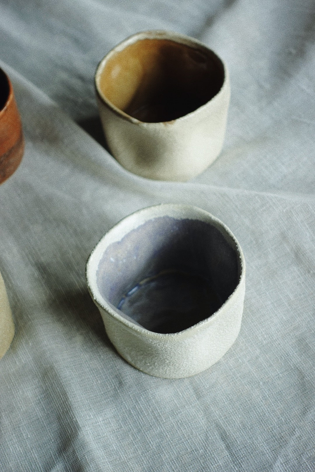 Lavender Mist stoneware cup