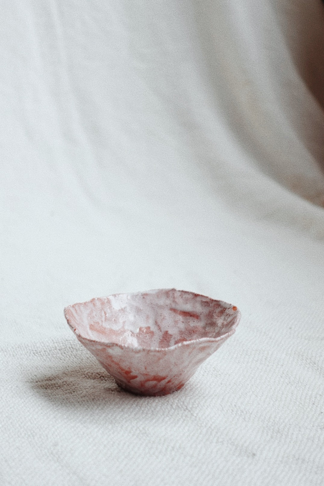 Small terracotta bowl