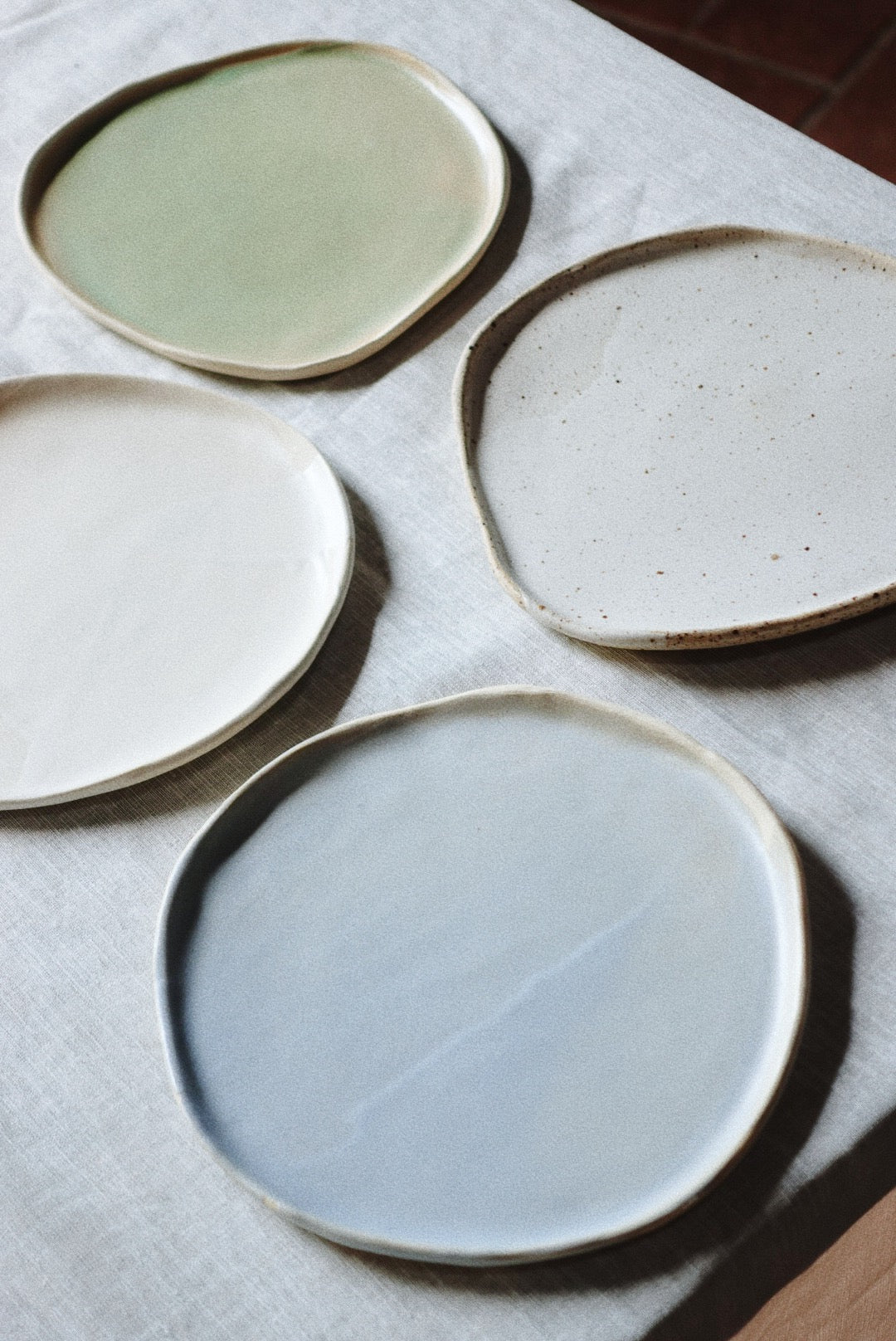 Cloud dessert plate