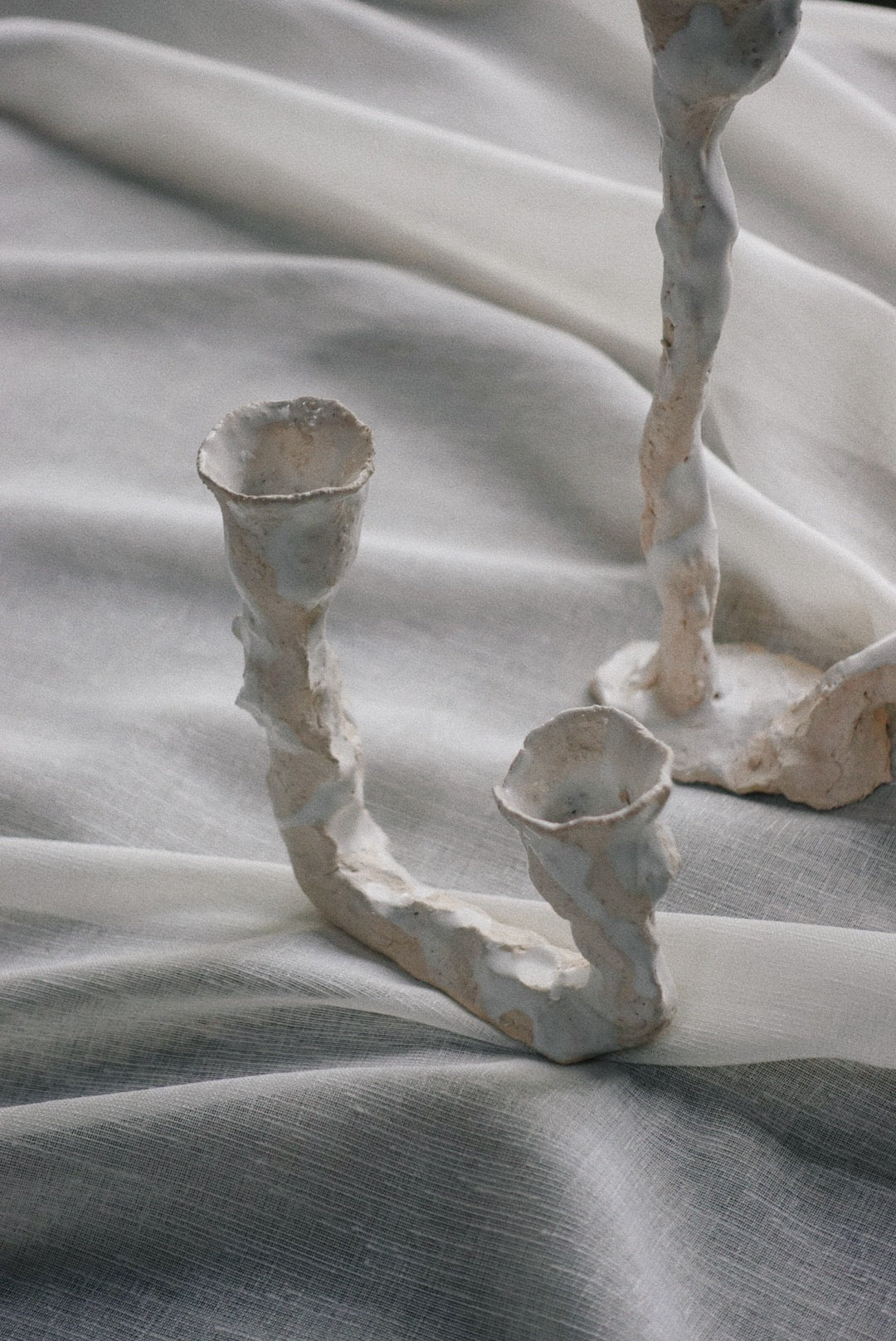 Flower candle holder