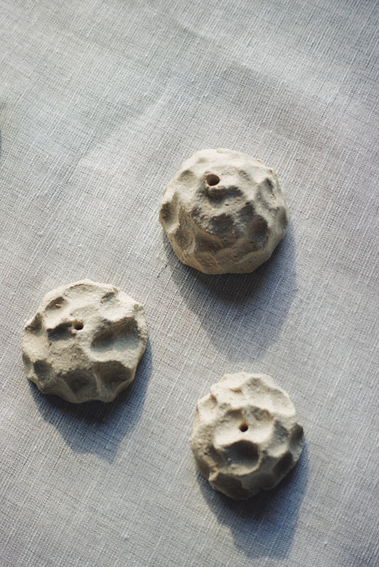Stone incense holder