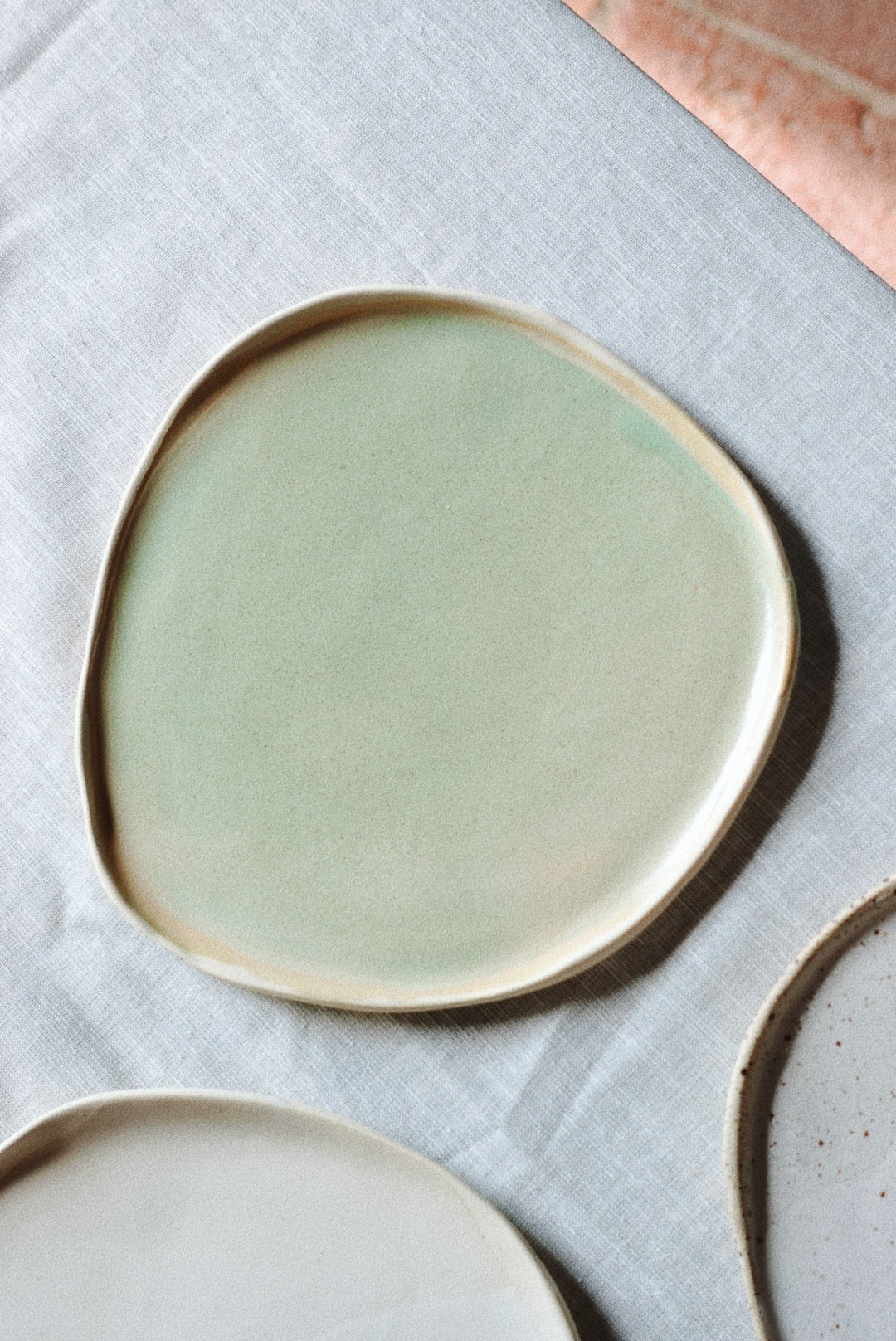 Lichen dessert plate