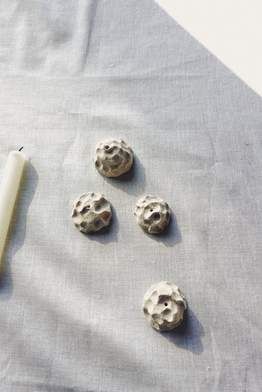Stone incense holder