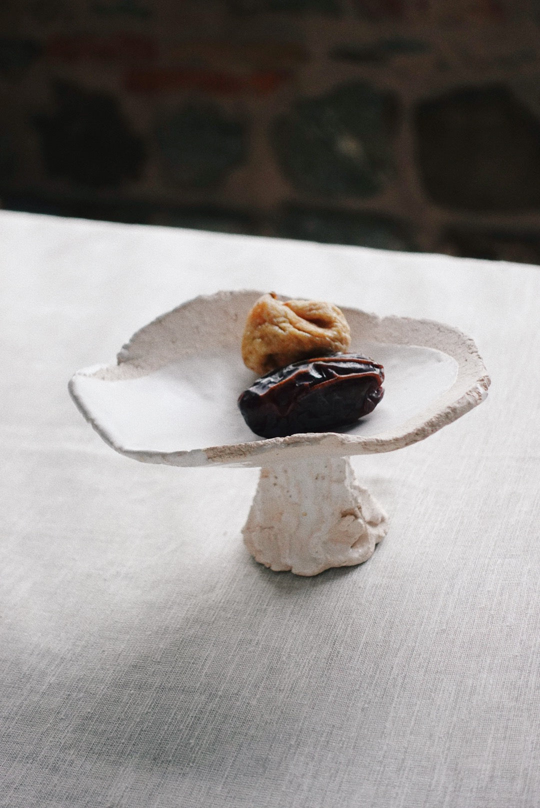Salt & Stone pedestal tray