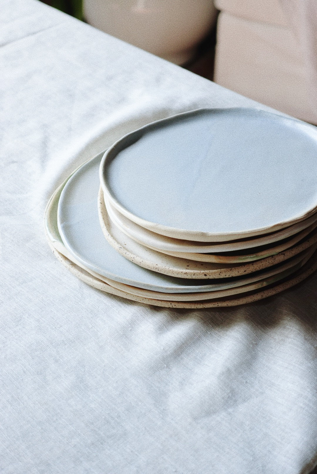 Cloud dessert plate