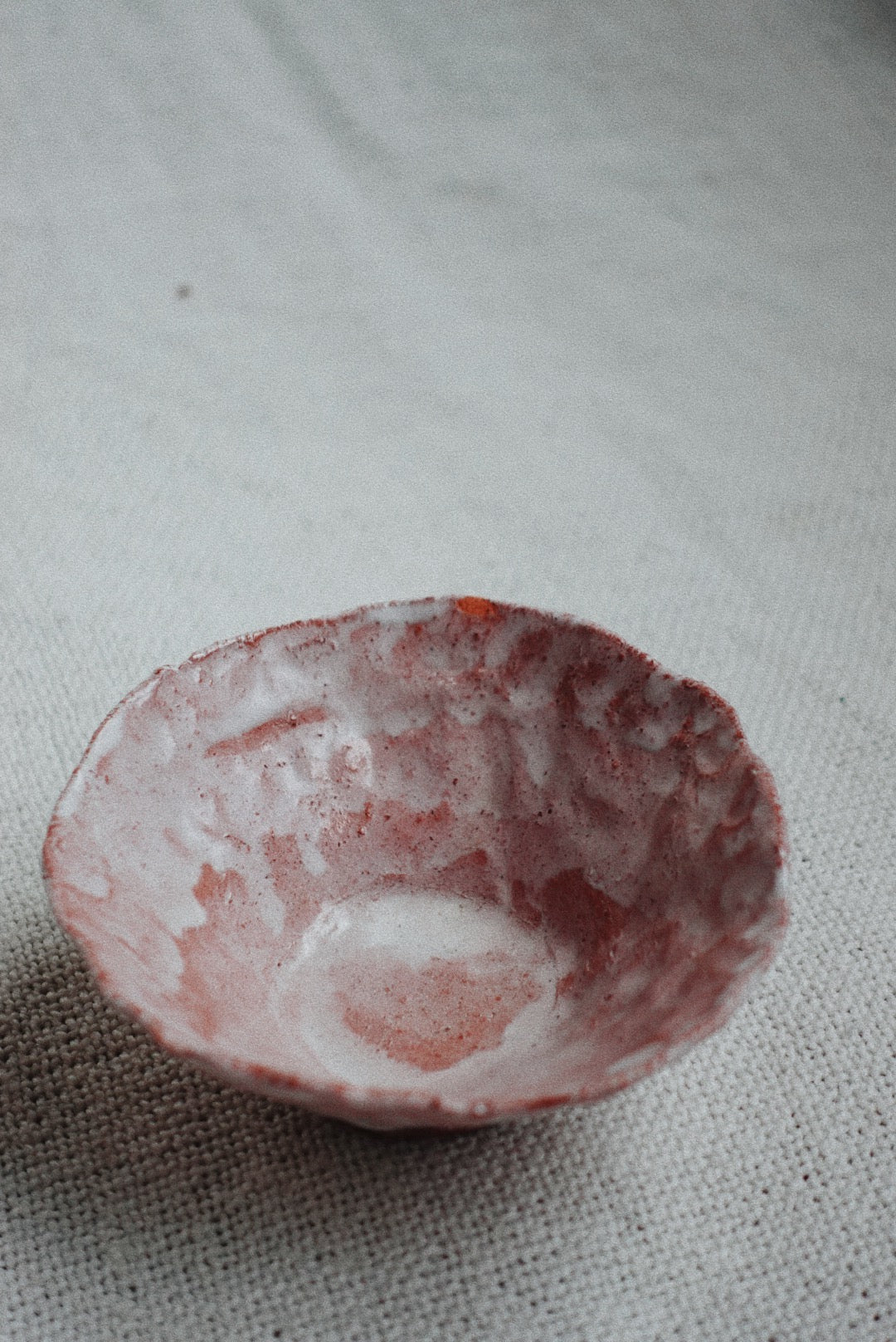 Small terracotta bowl