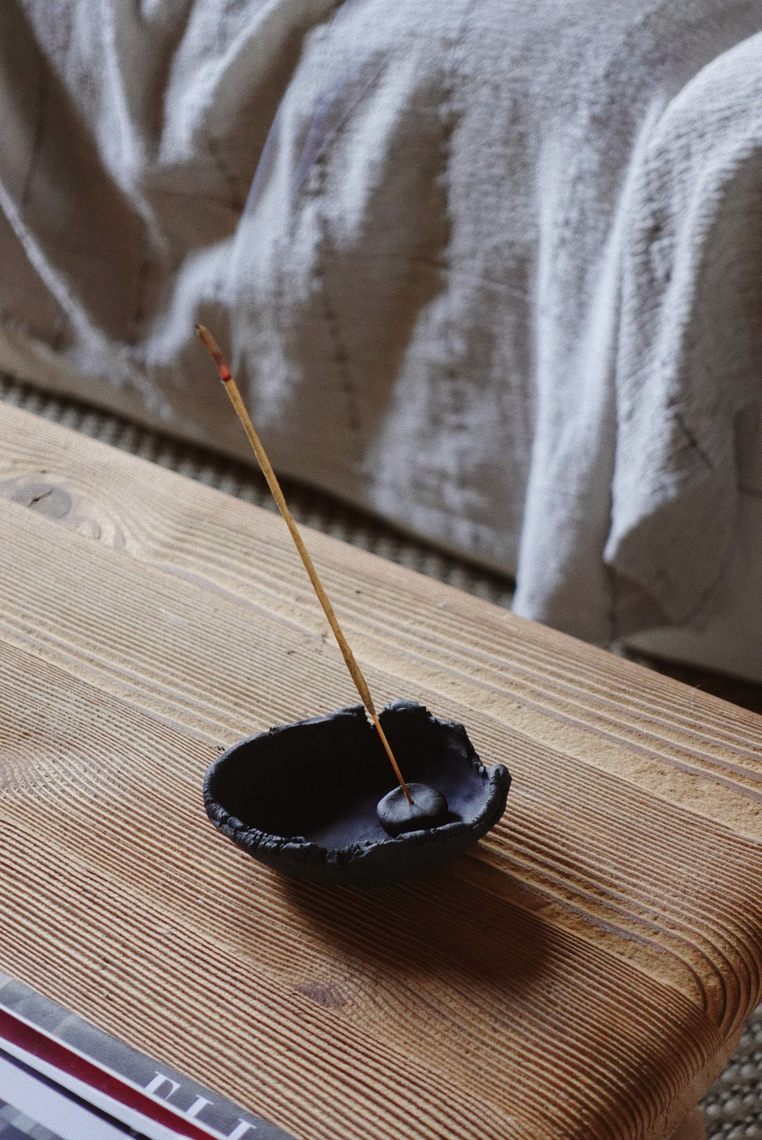 Wabi sabi incense holder