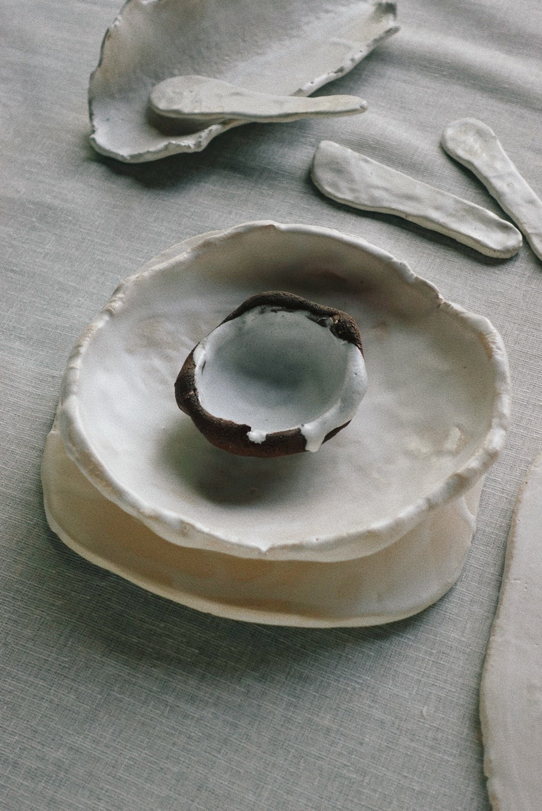 Chocolate little bowl