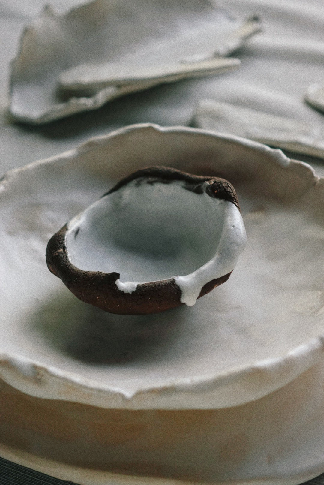 Chocolate little bowl