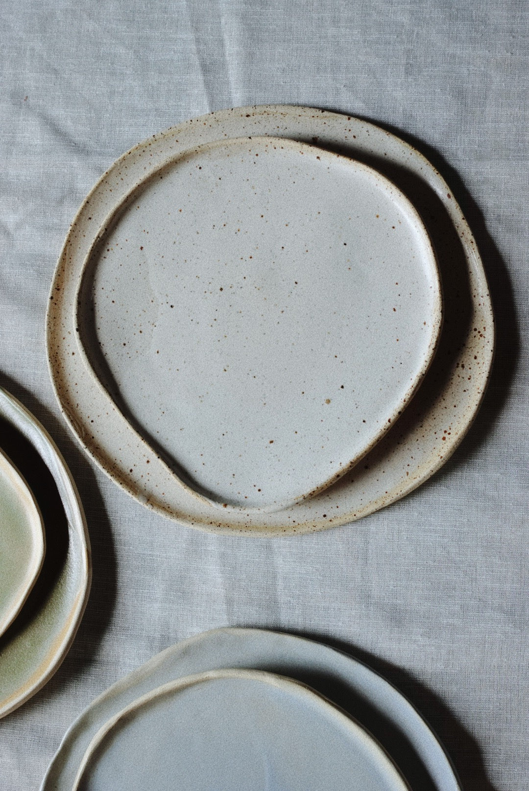 Sandstone dessert plate
