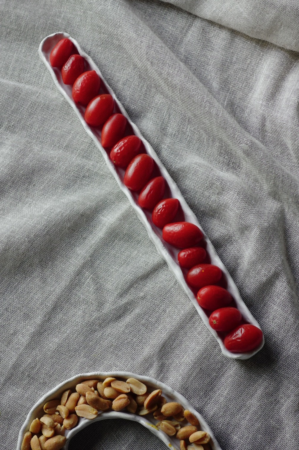 Olive and aperitif long tray