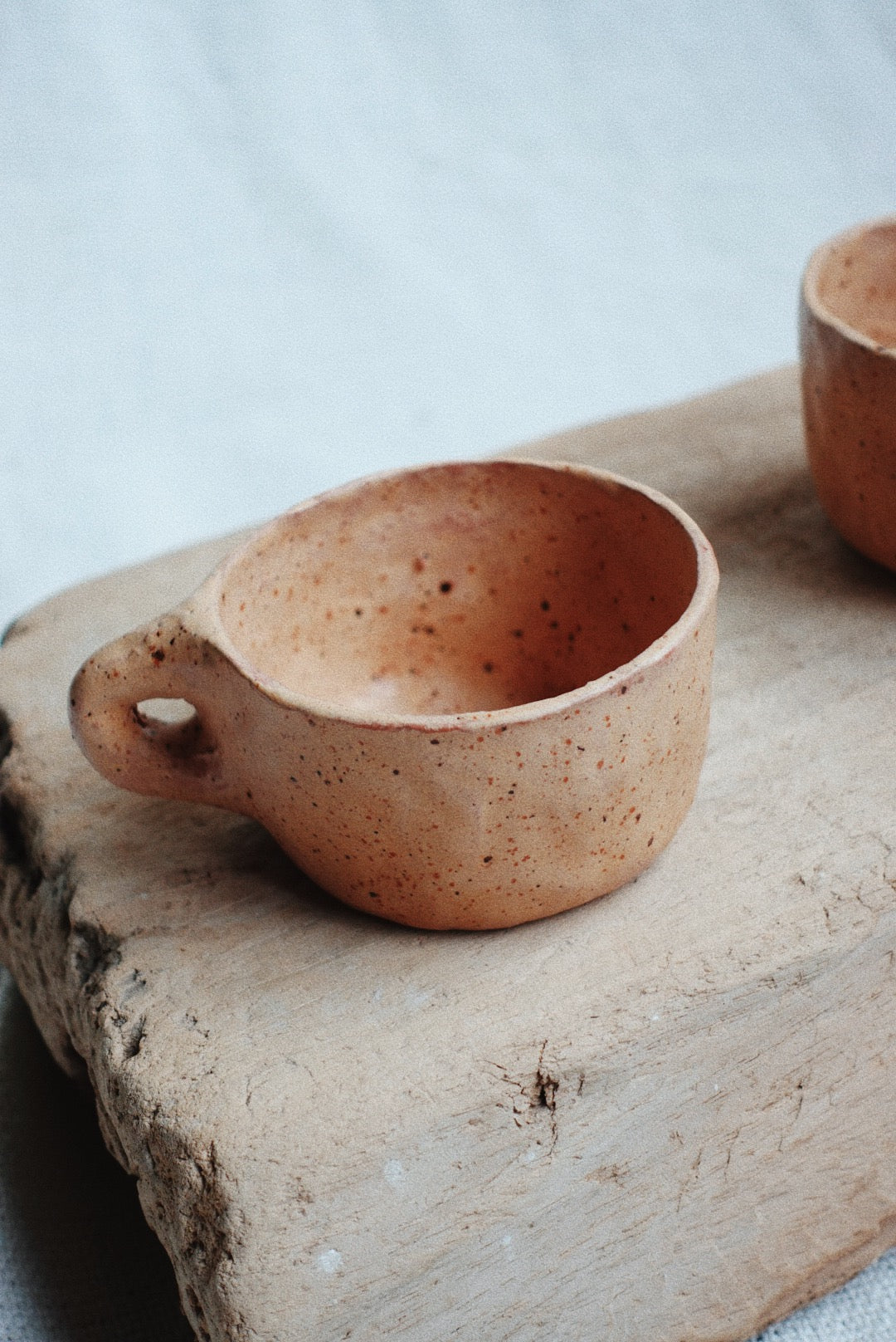 Terracotta cup