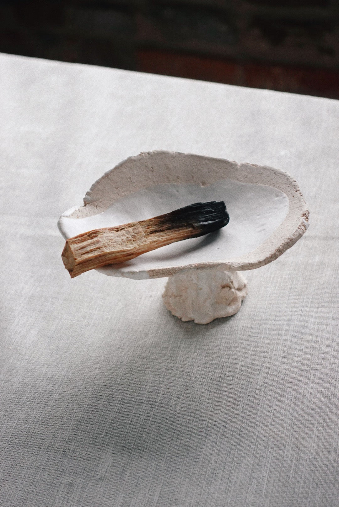 Salt & Stone pedestal tray