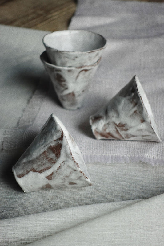 Set of 4 Chocolate cups