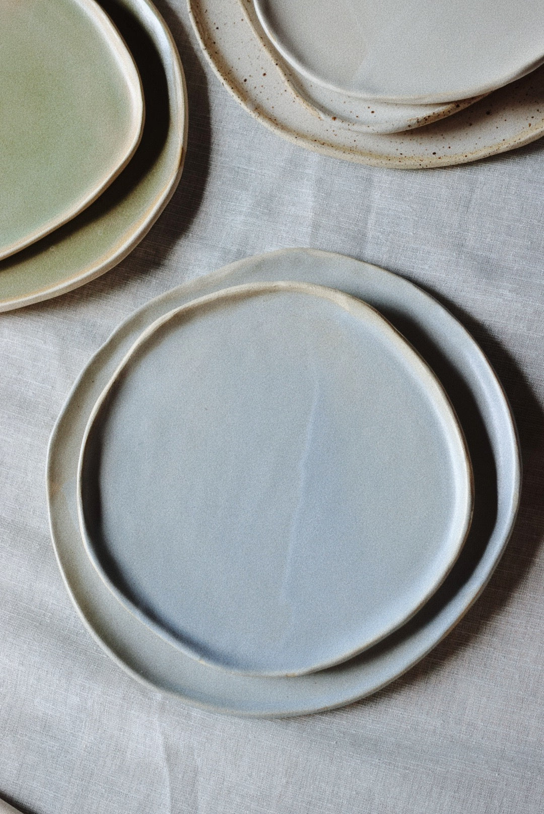 Cloud dessert plate