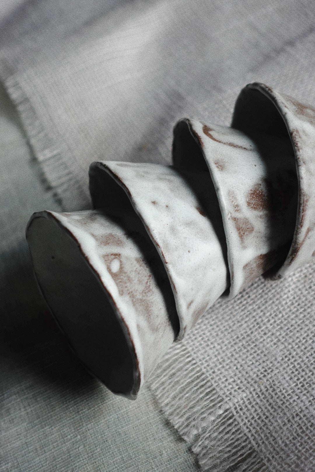 Set of 4 Chocolate cups