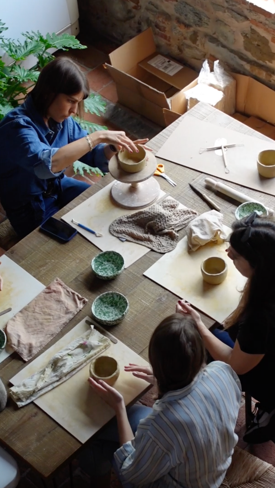 Ceramics & Breakfast workshop